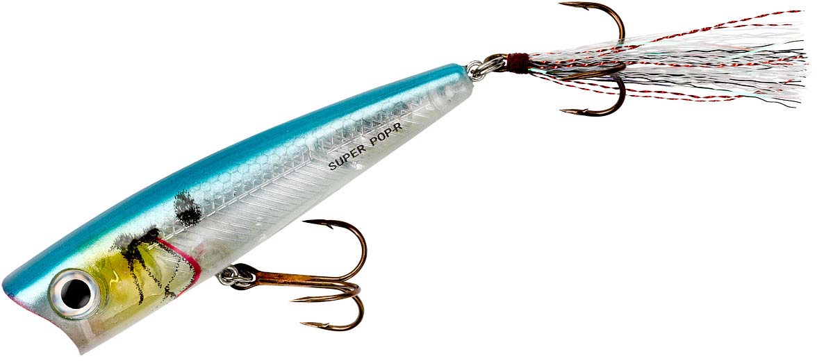 Rebel Lures Pop'N Frog Topwater Popping/Chugging Fishing Lure, 1 7/8 Inch,  3/16 Ounce
