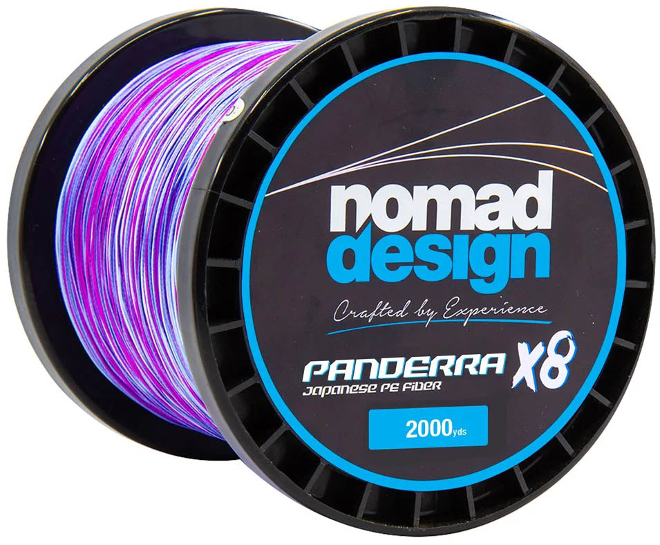 Nomad Design Panderra 8x Multi-Color Braid 40 Pound / 300 Yards