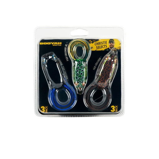BOOYAH Bait Co. Lame tandem en argent satiné 3/8 oz BOOYAH Bait Co. Lame tandem en argent satiné 3/8 oz