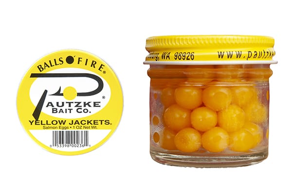 Pautzke Yellow Jacket Balls O' Fire Salmon Eggs