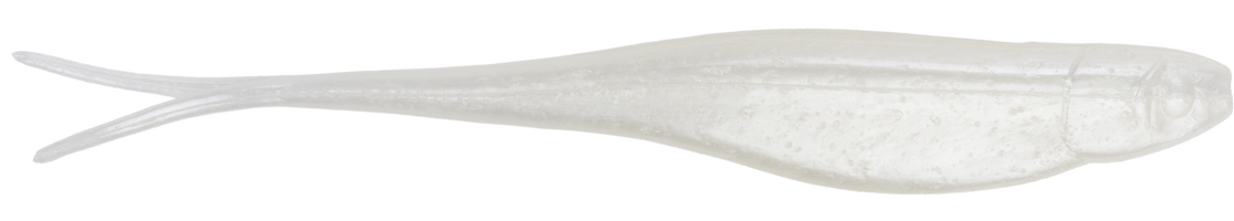 Strike King 3X ElazTech Baby Z-Too Soft Jerkbait - 3.5 Inch - Pearl - 3.5 inch - 5 pack