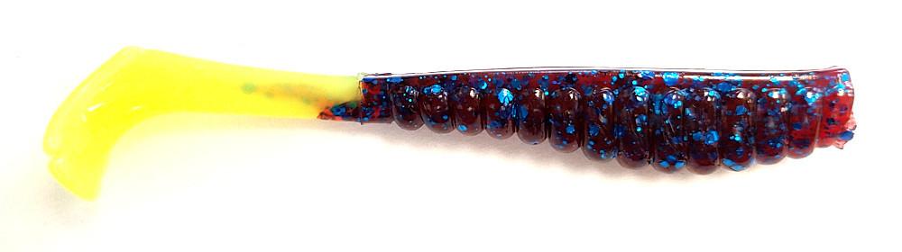 80 pack - 4 Paddle Tail Shad - RAINBOW TROUT - Paddle Tail Swim Bait - USA