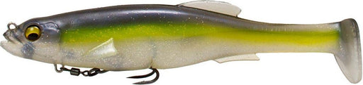 Megabass Magdraft Paddle Tail Swimbait - 6 Inch - Pro Blue Chart - 6 inch - 1 1/4 oz