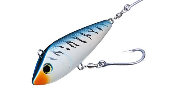 blue and yellow fishing lures Yo-Zuri Bonita Orange Black / 8.25"