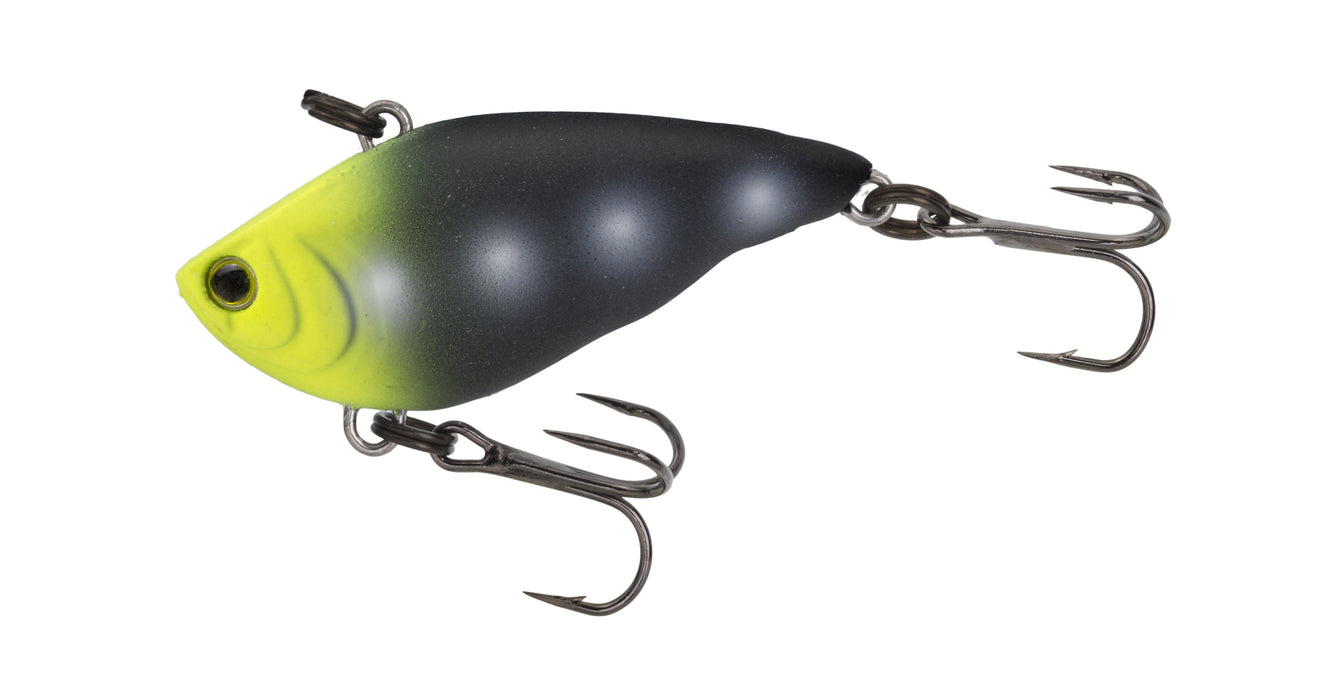 Grande Banger, Bass Crankbait, 3 in, 34 oz, Freshwater Fishing Lure,  Chartreuse Black Back, 3 inch