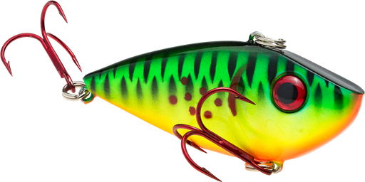 Strike King Red Eyed Shad Lipless Crankbait - 2.5 Inch - Bleeding Firetiger
