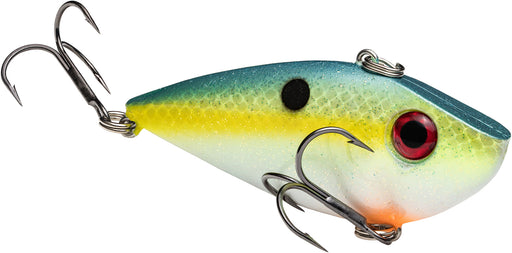 Strike King Red Eyed Shad Lipless Crankbait - 2.5 Inch - Chartreuse Sexy Shad