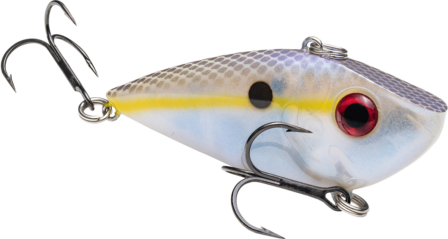 Strike King Red Eyed Shad - Delta Red 3/4 oz