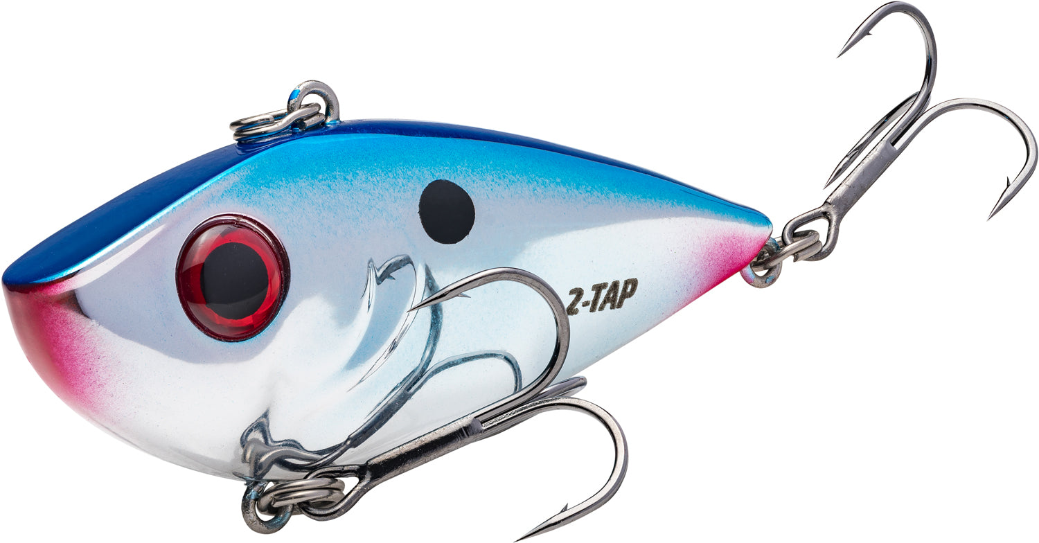 Strike King Red Eyed Shad Tungsten 2 Tap - Chrome Blue