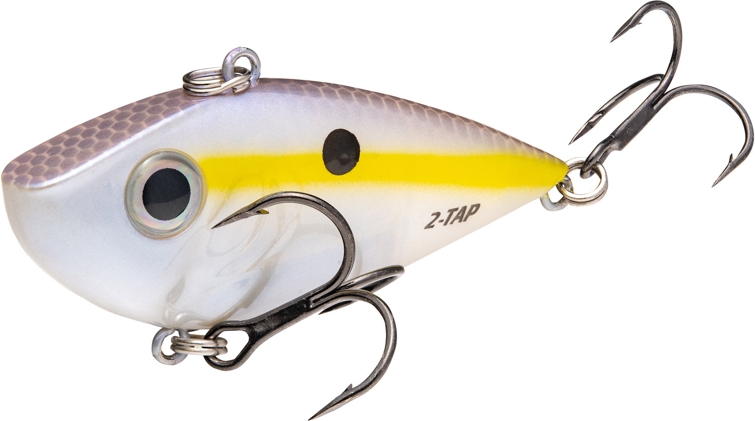 Strike King Red Eyed Shad Tungsten 2 Tap Chartreuse Shad