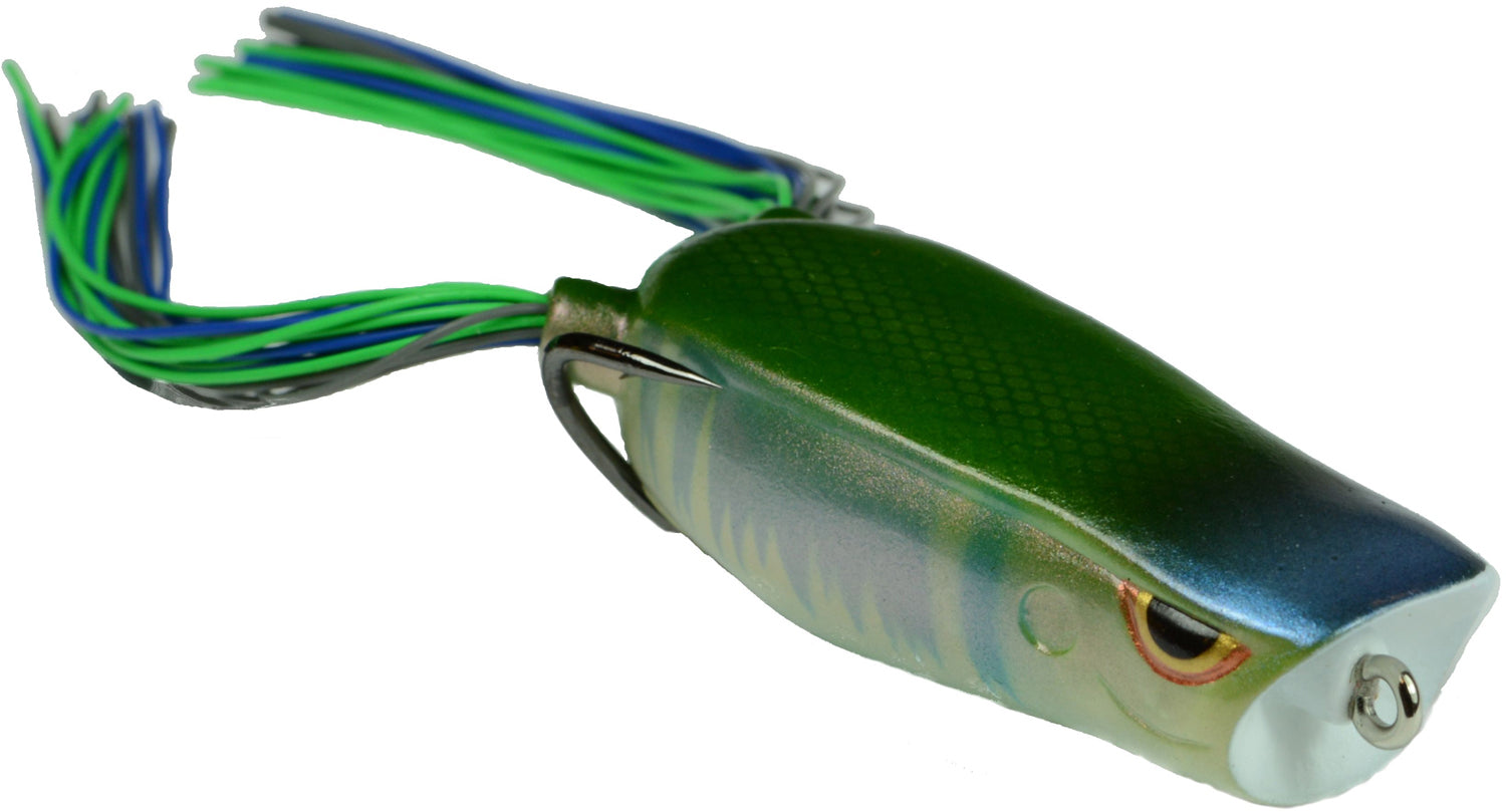 SPRO Dean Rojas Bronzeye Popper 60 Frog Bass Fishing Lure — Discount Tackle