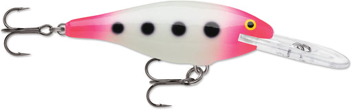 Rapala Shad Rap 2 inch Medium Diving Crankbait SR05 - Glow Pink Squirrel