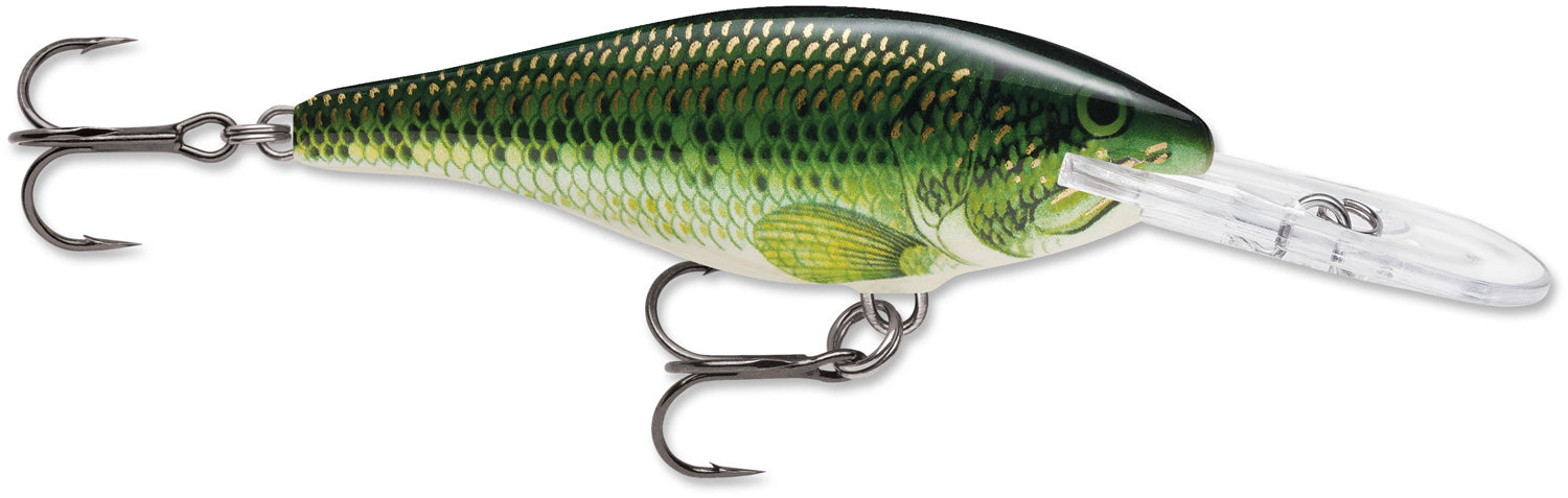 RAPALA 2 1/2 XR06 G in GOLD Shallow Diving Jerkbait BASS, CRAPPIE