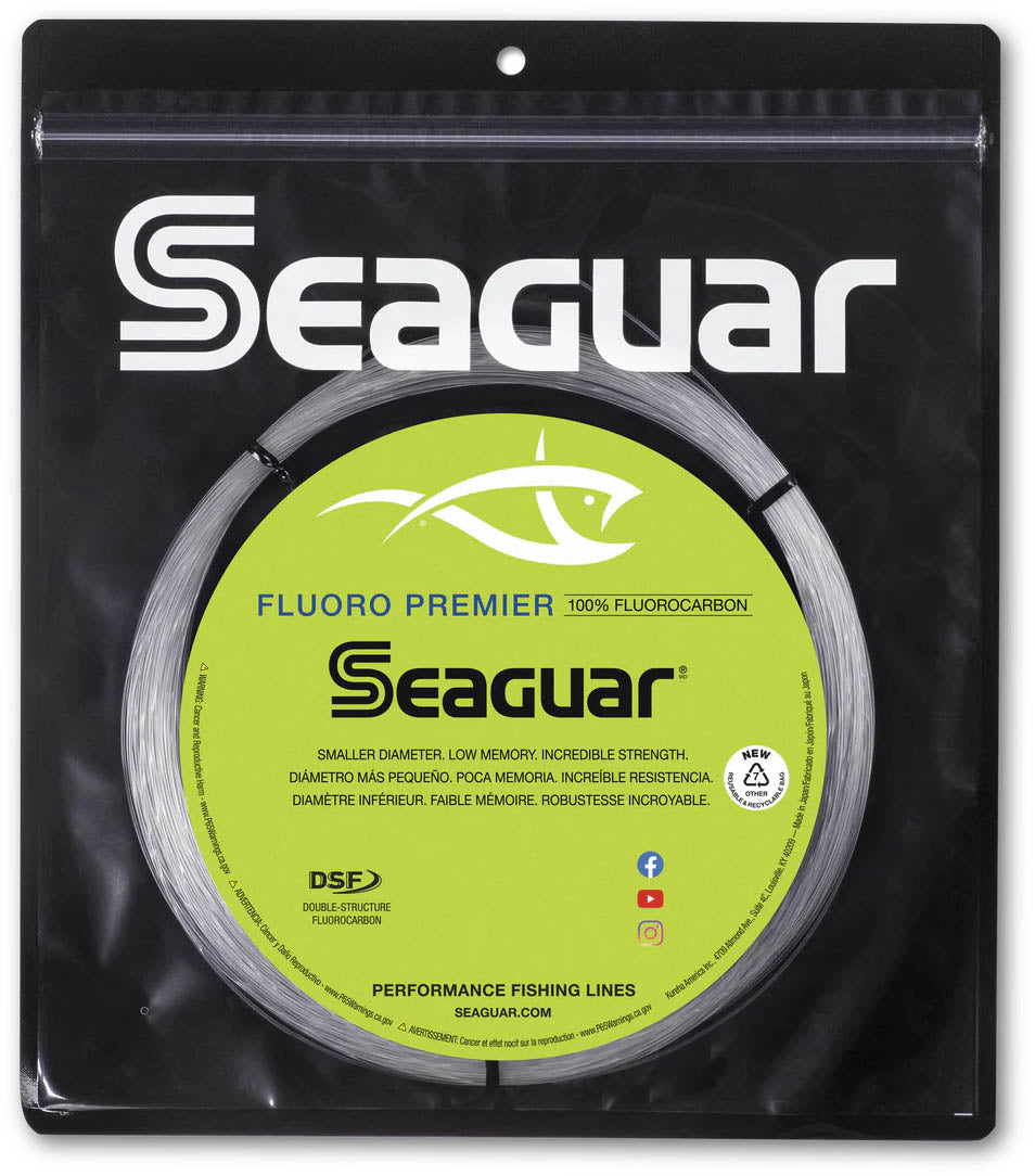 Seaguar Fluoro Premier Leader Material 25 Yards — Discount Tackle
