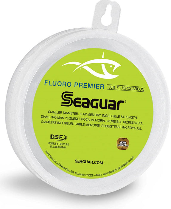 Seaguar Fluoro Premier Leader Wheel 25 Yards