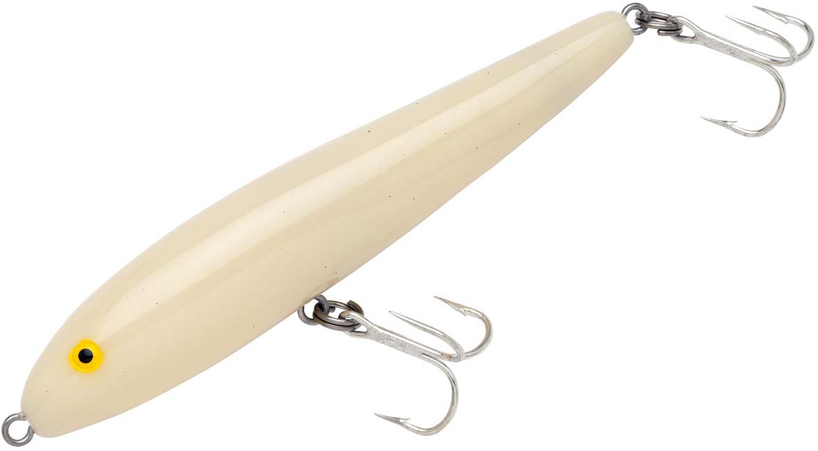 Rebel FASTRAC JOINTED MINNOW Fishing Lure • WHITE ORANGE – Toad Tackle