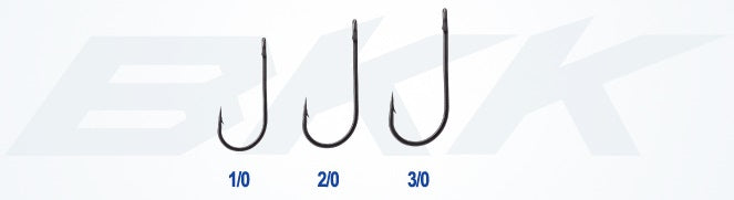 BKK Hooks A-EW-9122 Trailer Hook Size 3/0# 5 Pack