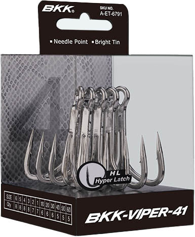 BKK Viper 41 Treble Hooks 1