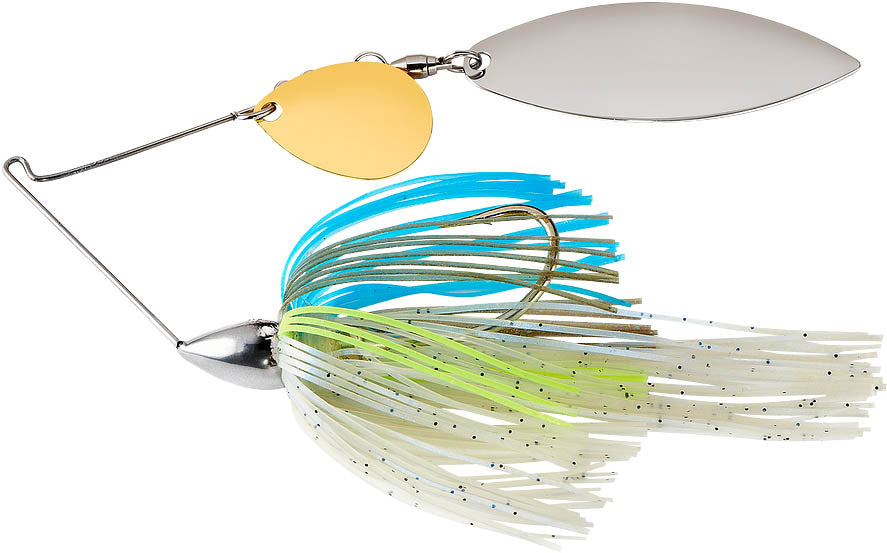 War Eagle Nickel Frame Hammered Double Willow Spinnerbait Sexy Shad Skirt  1/2 oz., Sports & Outdoors -  Canada