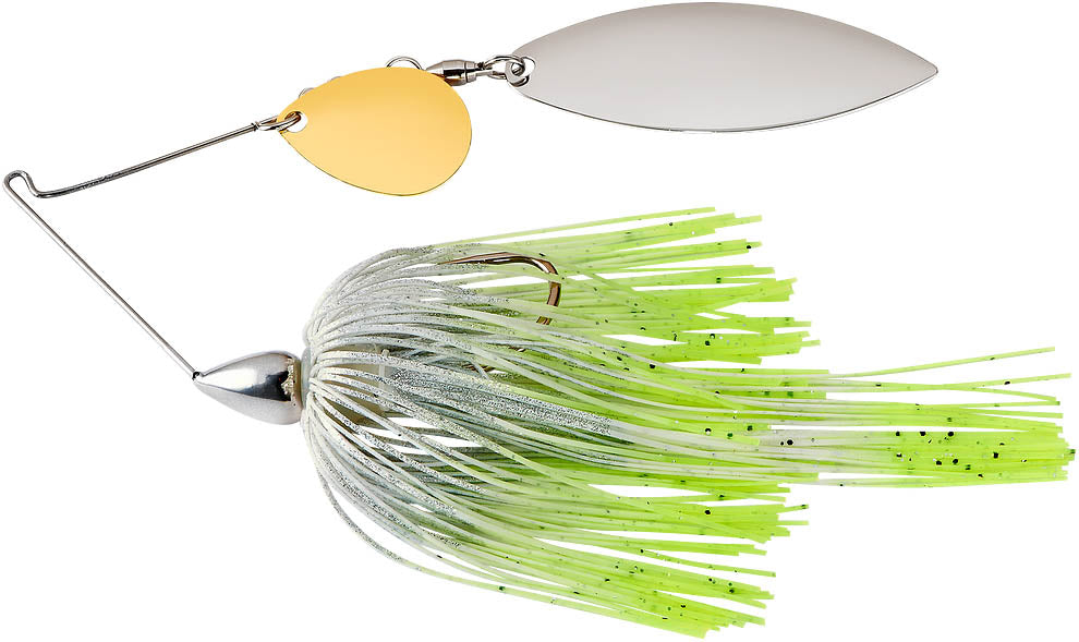 War Eagle Screamin Double Willow Painted White Chartreuse