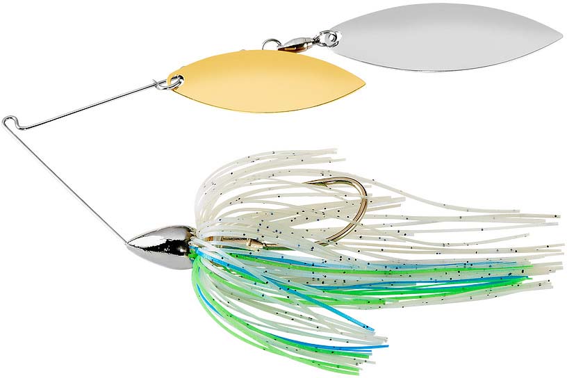 War Eagle Nickel Frame Double Willow Spinnerbait
