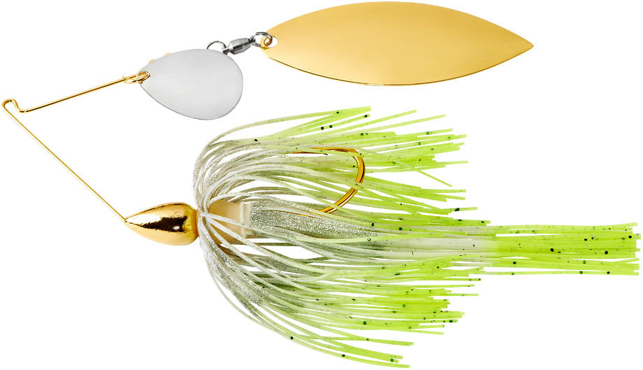 War Eagle Tandem Willow/Colorado Gold Frame Spinnerbait
