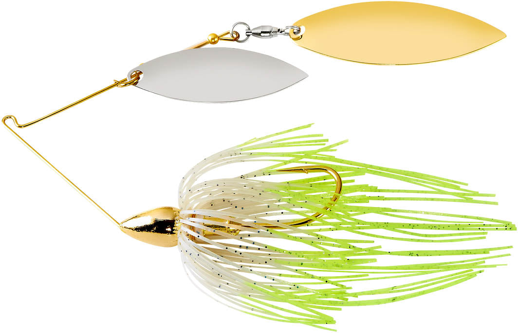 War Eagle Spinnerbait 3/8oz Painted Willow WE38PT43 Chartreuse K6304 for  sale online