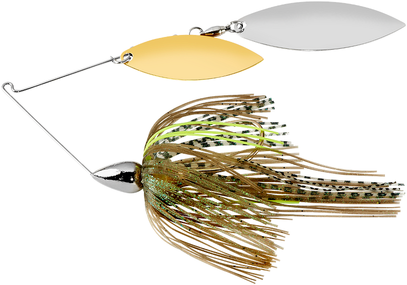 War Eagle Double Willow Spinnerbait 3/8oz Nickel Sexxy Mouse