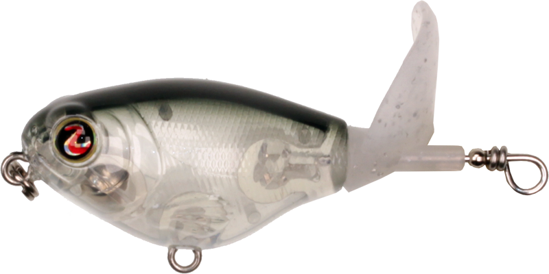 double plopper fishing lure River to Sea painted jaw increase visibility in water River2Sea Whopper Plopper - 60