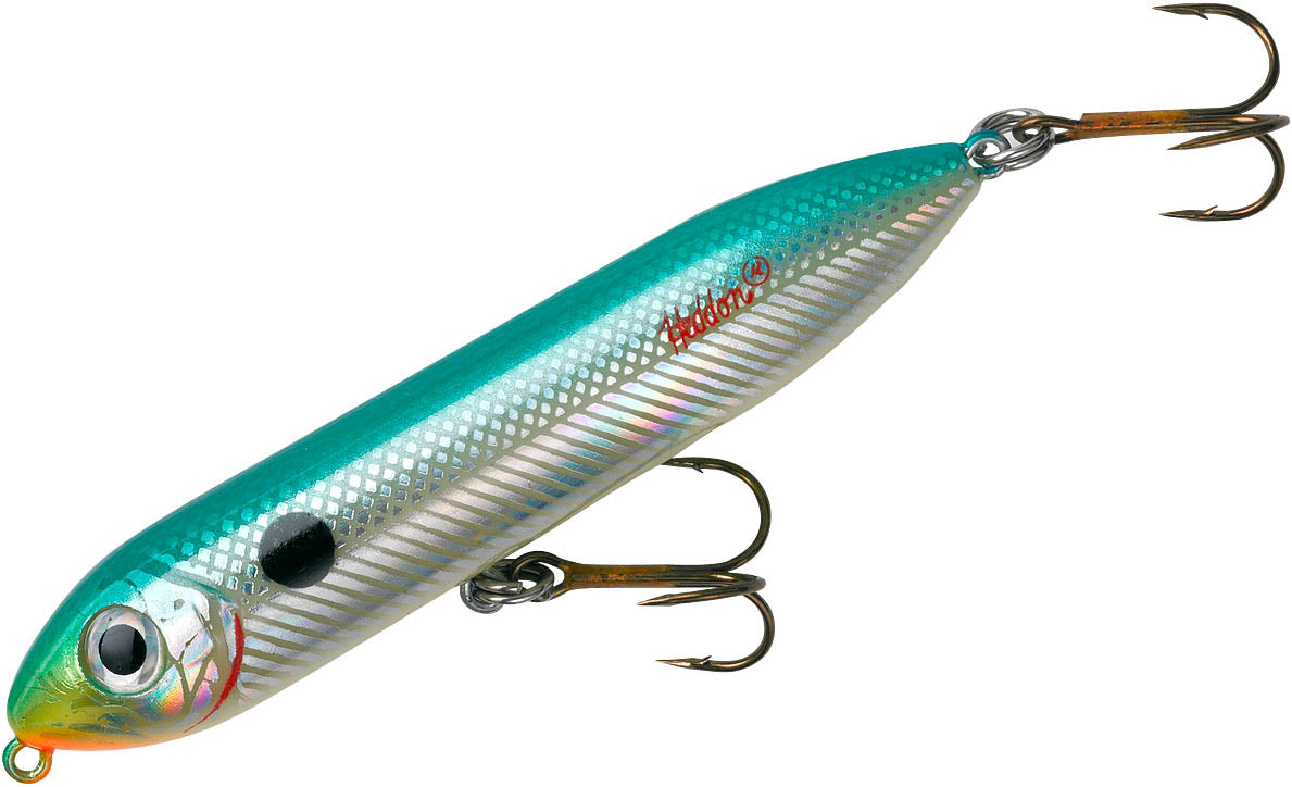 Heddon Super Spook Jr Fishing Lure Hard Bait Blue Shore Shad 3 1/2 In 1 2 In 1 2 Oz - Foto 4