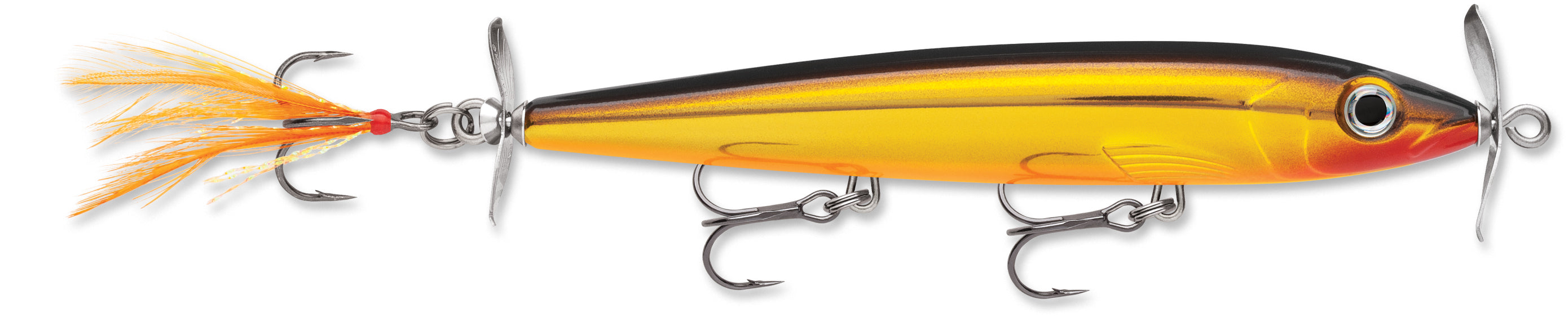 11 inch fishing lure Rapala Original Floating Minnow - 4-3/8" - 3/16 oz Whether twitched on top as a surface bait Rapala X Rap Prop Hot