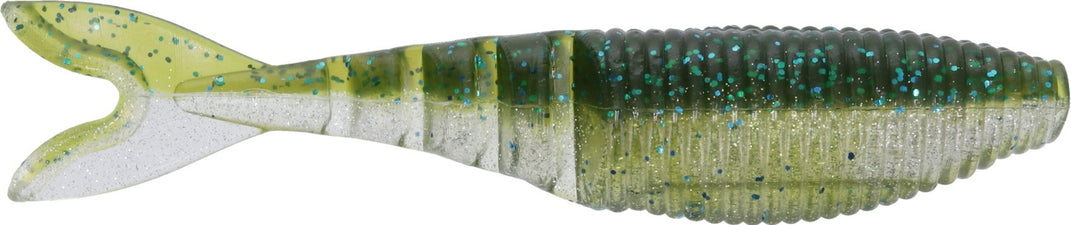 Esca Soft Plastic Yamamoto Zako Swim Bait 4" - Black Blue Flake, 134-06-021, Neutra, USA