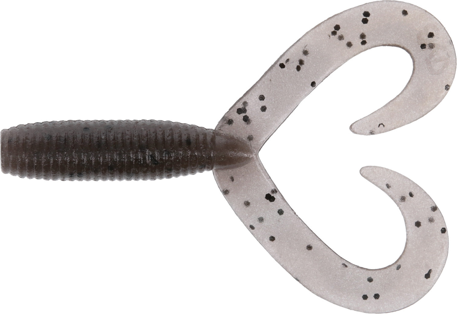 best 4 inch grub body lure for bass Yamamoto Double Tail Grub Watermelon Black Flake / 4"