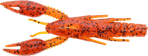 Gary Yamamoto 4 Inch Psycho Dad Soft Plastic Craw - 5 Pack - Fire Craw