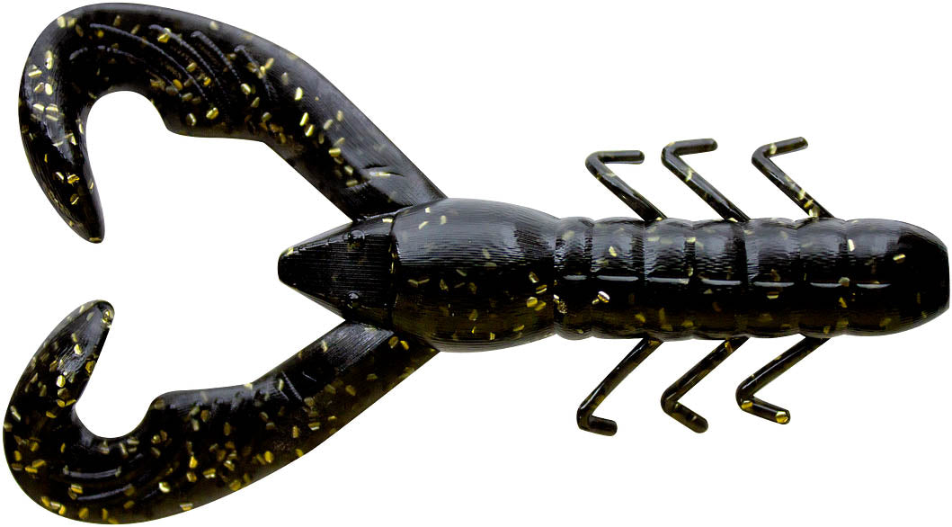 YUM Spine Craw Soft Plastic Bait – 3 3/4 Inch Crawfish Lures, 8 Pack For Bass Fishing