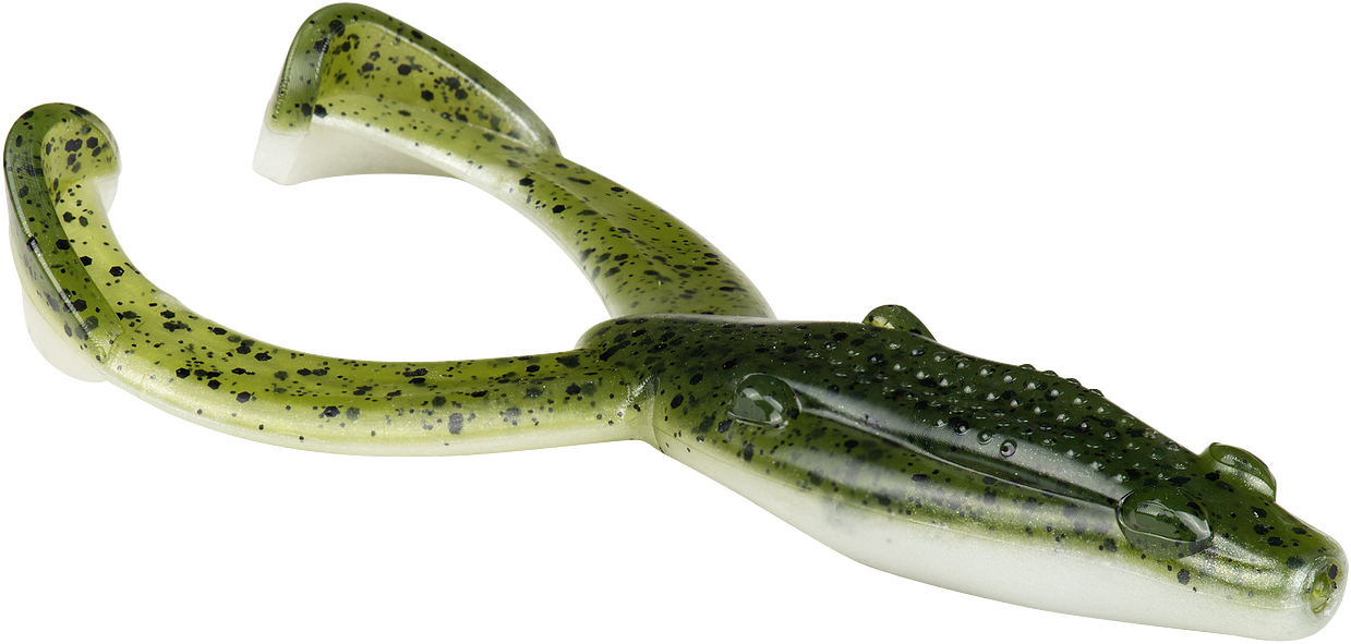 fish shaped frog lure YUM Tip Toad 4 1/2 inch Soft Plastic Frog — Discount Tackle