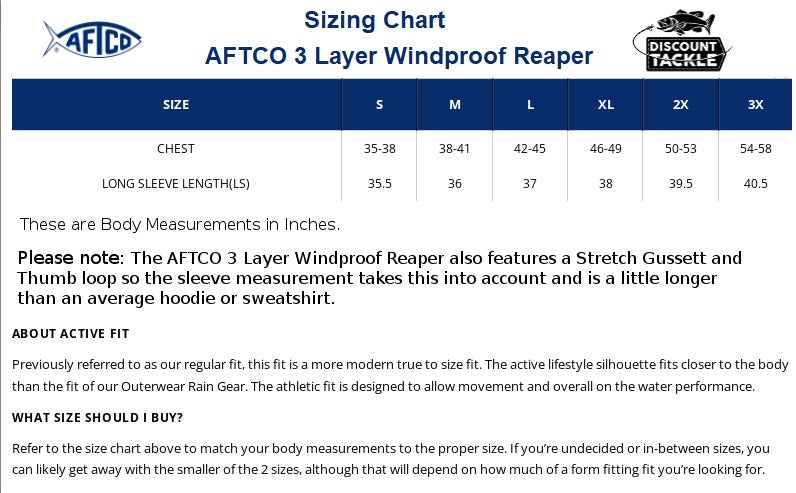 AFTCO Reaper Windproof 3L Pullover