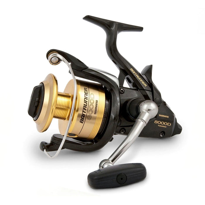 shimano baitrunner 3500b spinning reel 6000D with a cold Shimano Baitrunner OC Spinning Reel