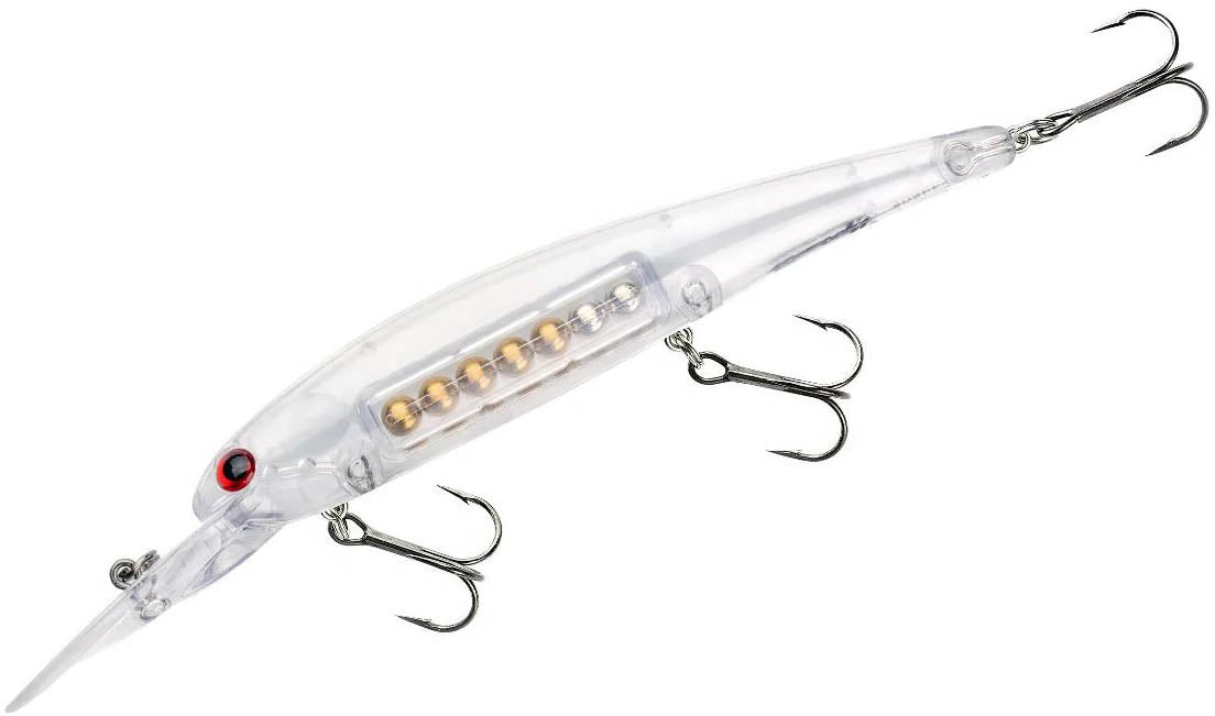 bandit tail fishing lures Bandit Suspending Minnow Chrome Red Eye
