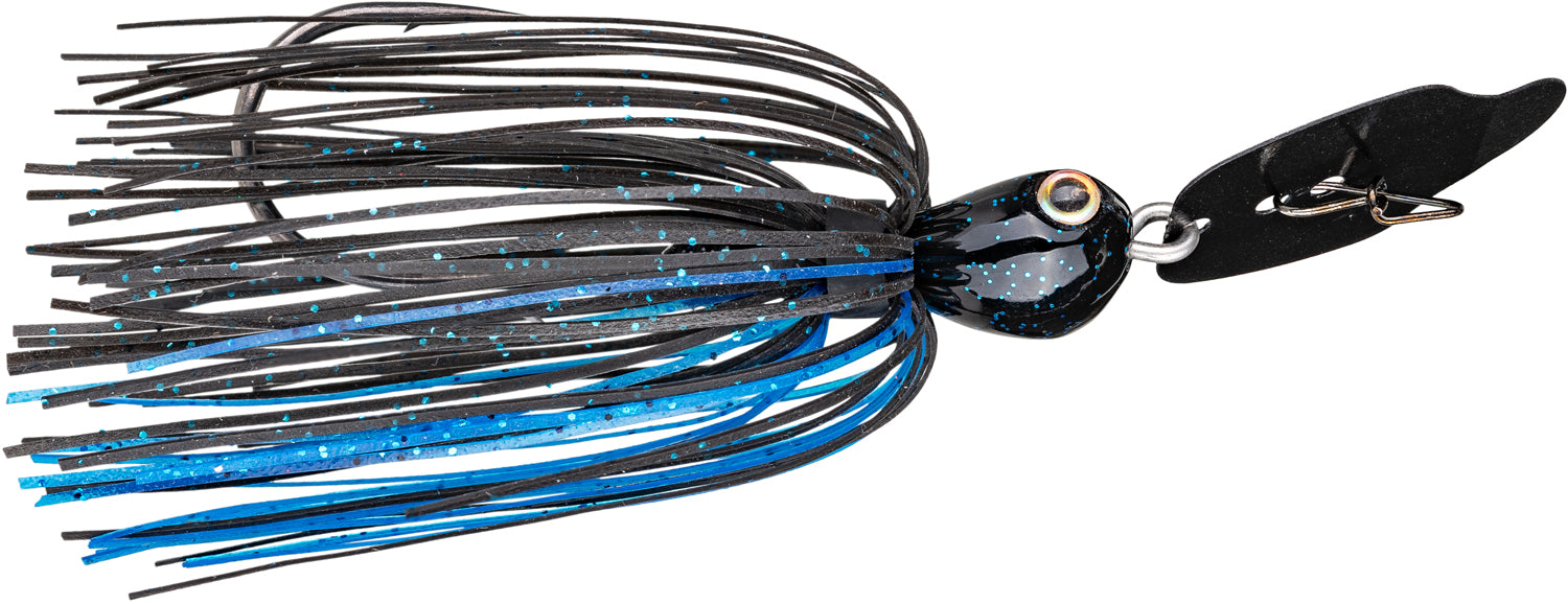 Battle Angler War Head Jigging Lure (Color: Black - Blue / 8oz