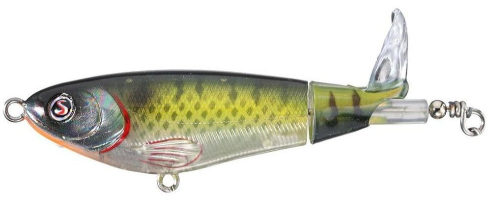 a whopper plopper fishing lure River2Sea Whopper Plopper Crystal Minnow / 90