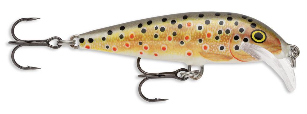 Rapala Scatter Rap Minnow 11 Fishing Lure - Brown Trout Color | Erratic Swimming Action For Casting & Trolling
