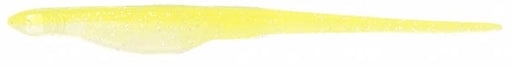 X-Zone Pro Series Whiplash Shad - 6 Inch - Chartreuse Pearl - 6 inch - 7 pack