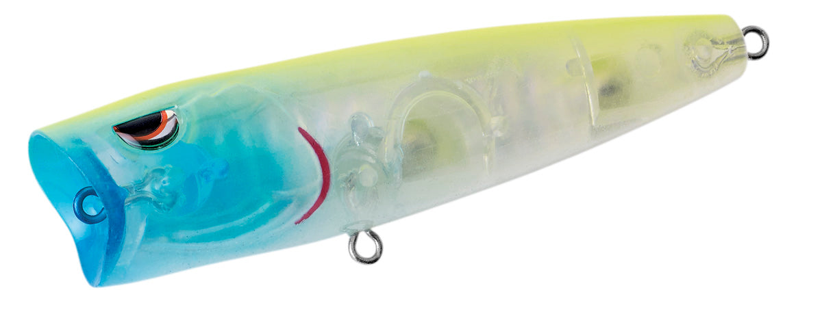 bionic fishing lure-toppa popp pro SPRO E Pop 80 Chartreuse Silver