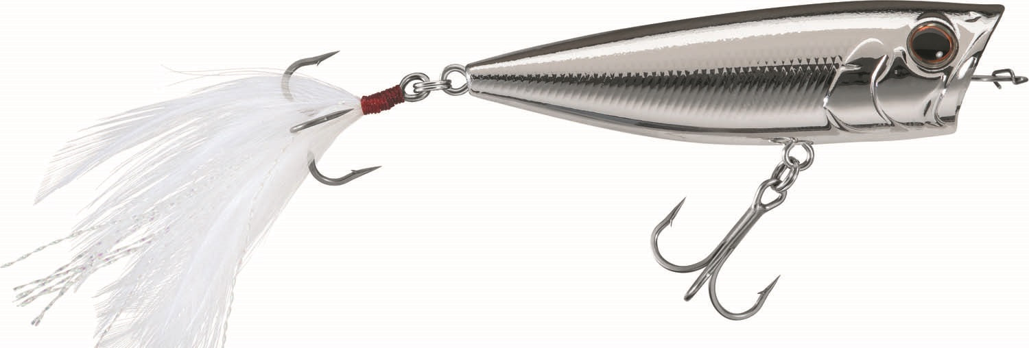 5 Esche UFISH Top Water Popper 5 Pollici Per Pesca In Acqua Salata E Dolce - Esca Da Superficie Per Bass - Foto 3
