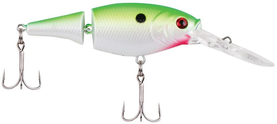 Berkley Flicker Shad Jointed (7cm), Chartreuse Pearl