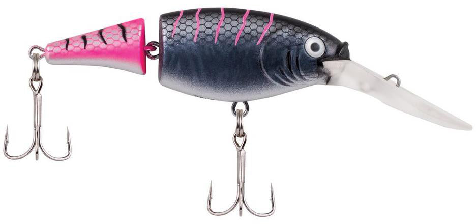  Berkley Flicker Shad Jointed Fishing Lure, Black Silver, 1/6  oz, 2in  5cm Crankbaits, Size, Profile and Dive Depth Imitates Real Shad,  Equipped with Fusion19 Hook : Sports & Outdoors