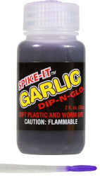 Spike-It Dip-N-Glo Garlic Scented Worm Dye 2 oz. — Discount Tackle