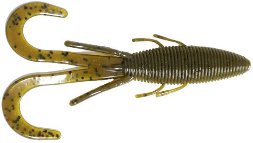 Missile Baits Baby D Stroyer 5 inch Soft Plastic Creature Bait - Green Pumpkin