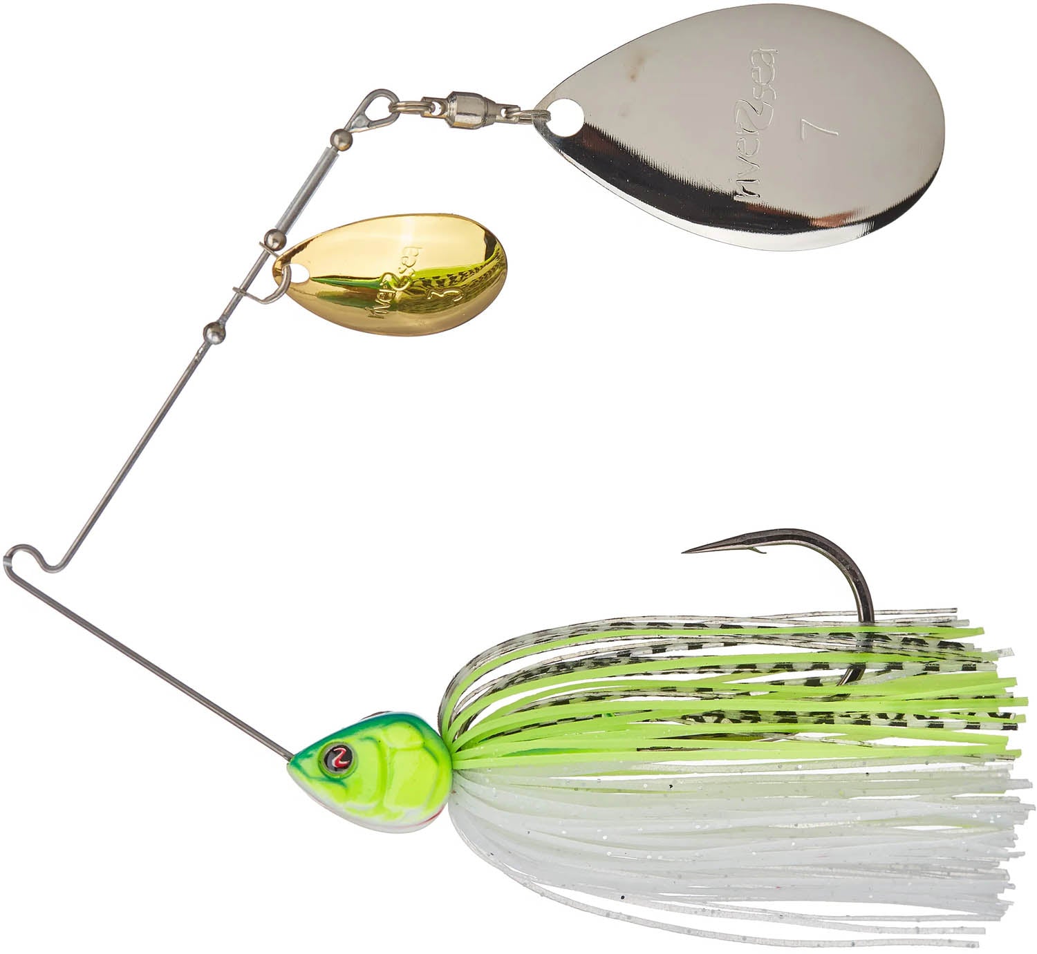 River2Sea Ish Monroe Bling Colorado Indiana Spinnerbait 1/2 Oz. Bass  Fishing Lure — Discount Tackle
